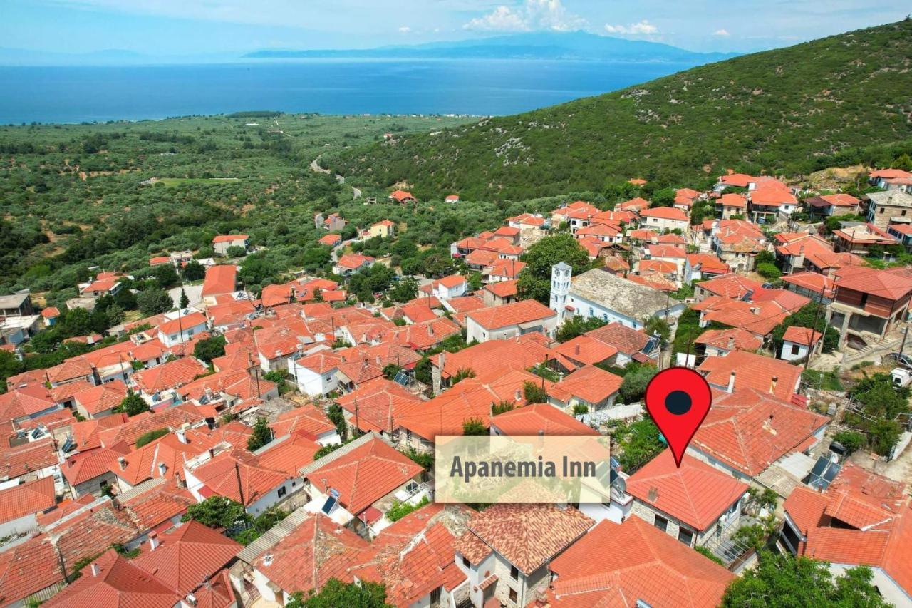 Apanemia Inn Kallirakhi Bagian luar foto